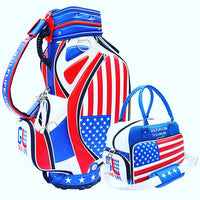 Custom Staff Golf Bag with Matching Custom Sports Bag Combo